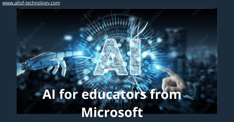 AI for educators from Microsoft