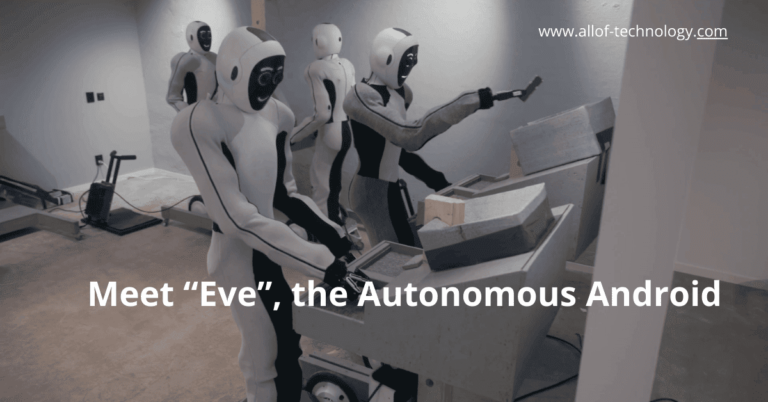 Meet Eve, the Autonomous Android