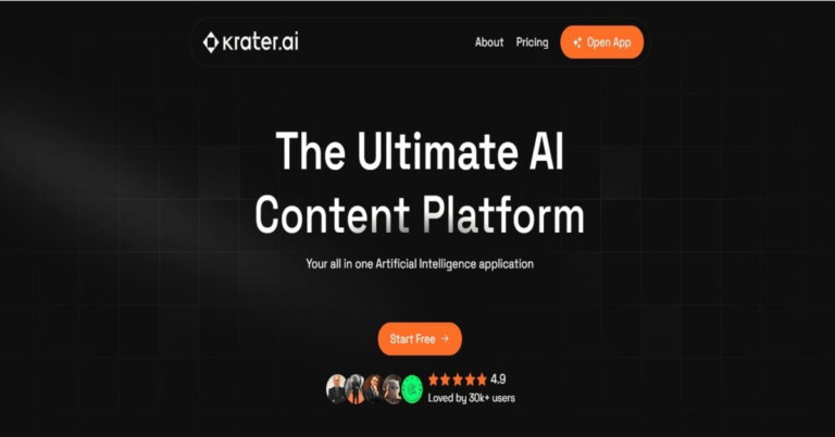 Krater.ai: The Ultimate AI Content Platform